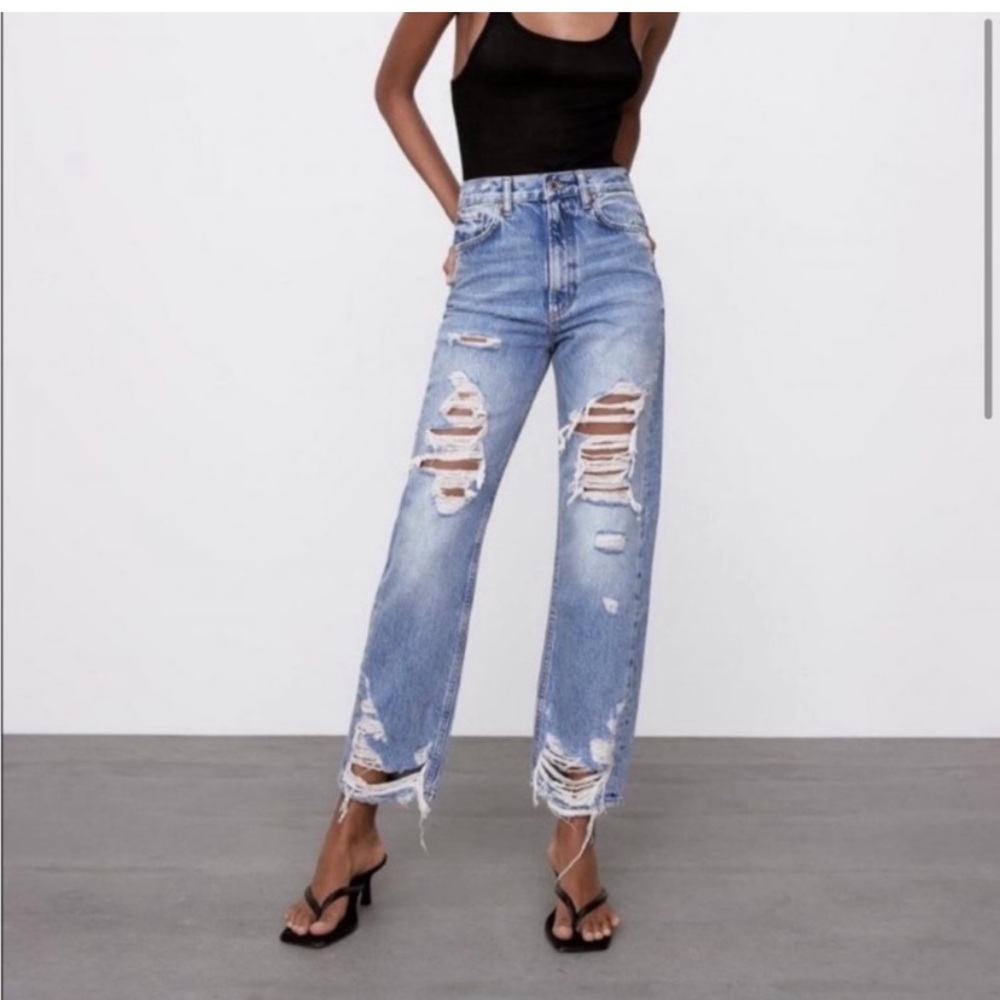 ZARA The Pepper Mom Jeans